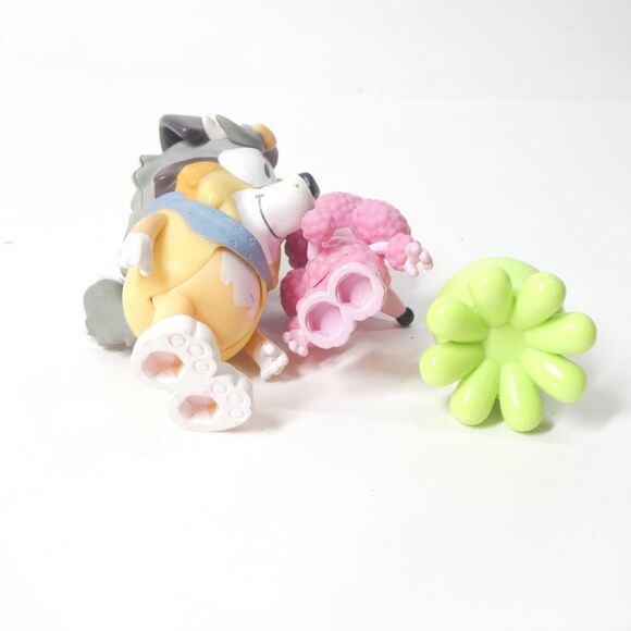 Bluey Friends Figures Lot - Calypso Teacher - Coco Pink Poodle - Octopus - Picture 6 of 6